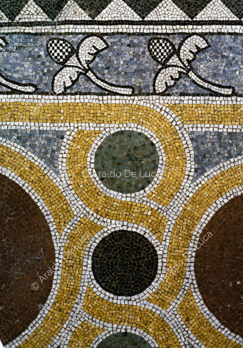 Decorazione a mosaico - particolare