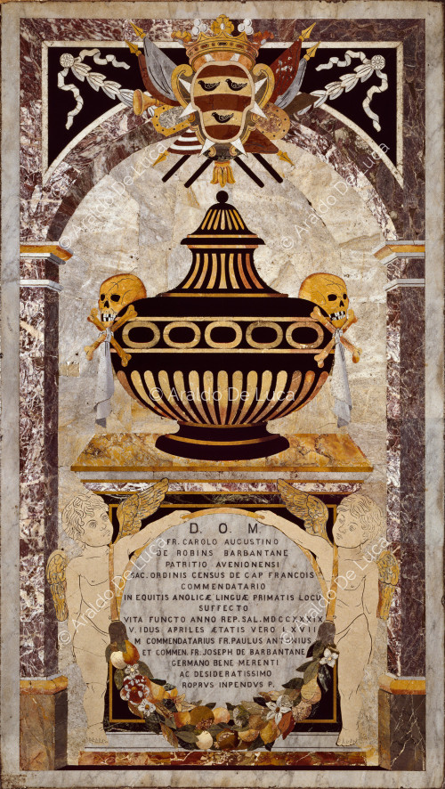Tomba di Charles Auguste de Robins Barbantane