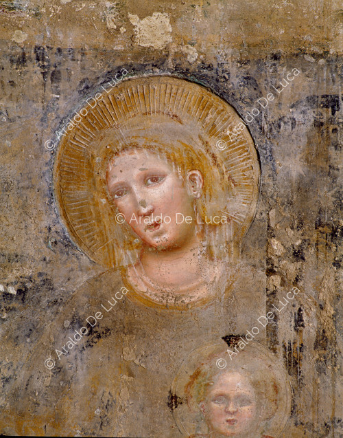 Madonna con Bambino e santi. Particolare