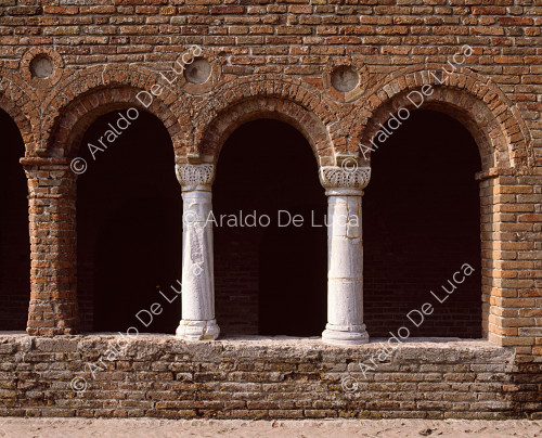 Loggia of the Bishop's House. Detail