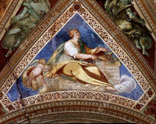 Fresco, Allegory of Fortitude