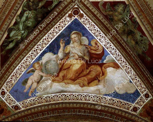 Fresco, Allegory of Pudence