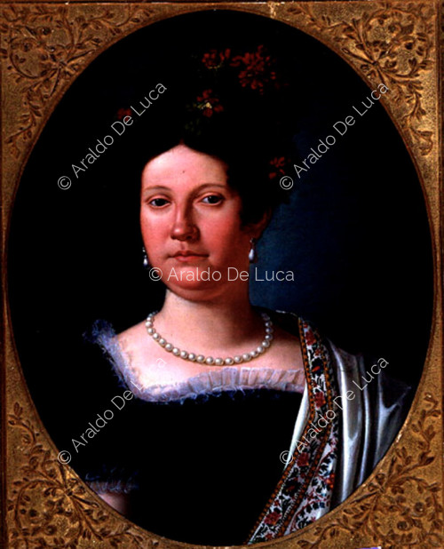 Portrait of Queen Mary Isabella of Spain