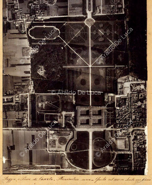 Aerial photo from 1930, detail