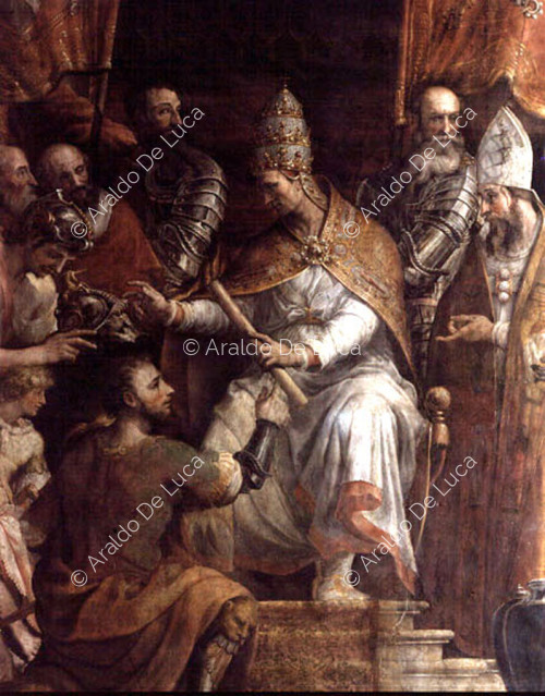 Papa Eugenio IV e Ranuccio il Vecchio 