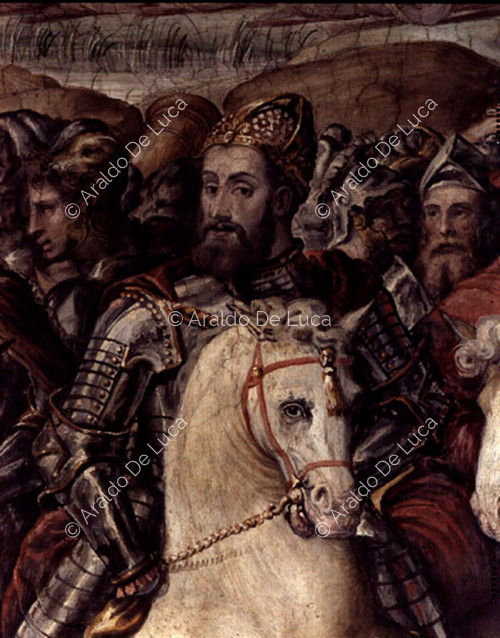 Battle of Smalcalda: Charles V and the Farnese family