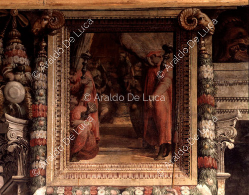 Ranuccio Farnese receives command of troops