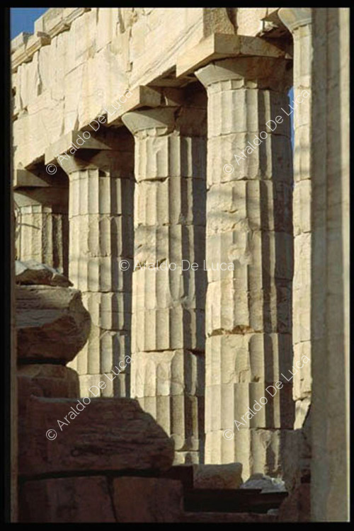 Äußere Peristase des Parthenon