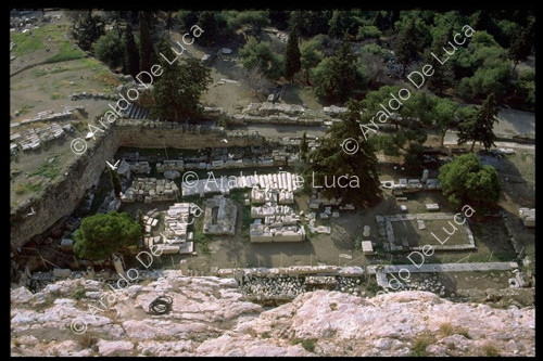 Blick auf die römische Agora