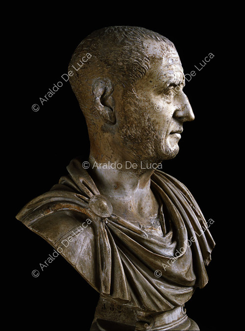Bust of Emperor Traianus Decius