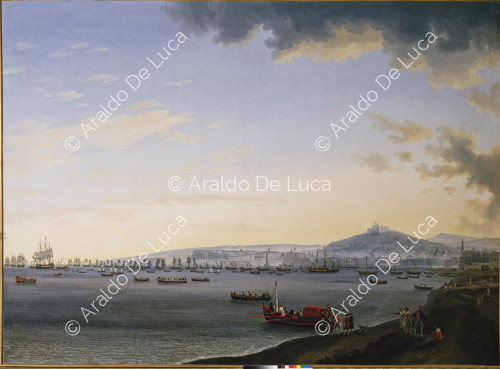 Vista de Nápoles desde la Maddalena