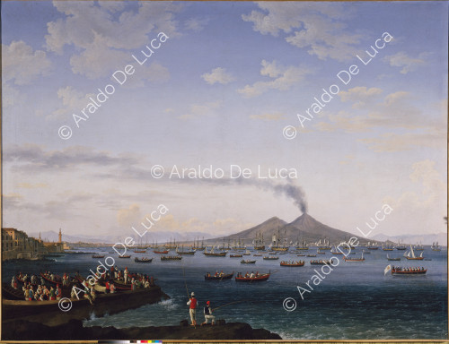 Bahía de Nápoles desde Santa Lucia