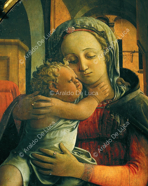 Madonna con Bambino, particolare