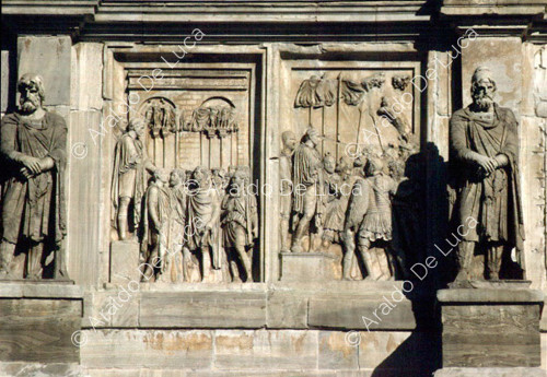Arco di Costantino, i Quadi e i Marcomanni