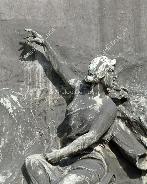Dea - Monumento ad Anita Garibaldi, particolare