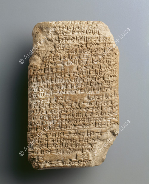 Tablet from Tell el Amarna with correspondence between Kadashman-Enlil and Amenhotep III