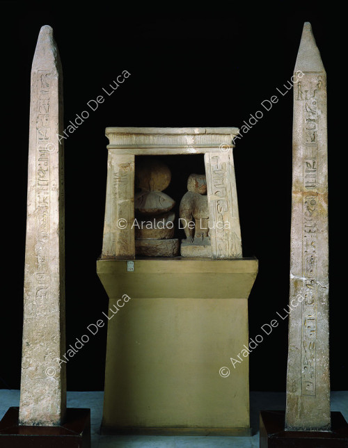 Sanctuaire et obélisque d'Abou Simbel