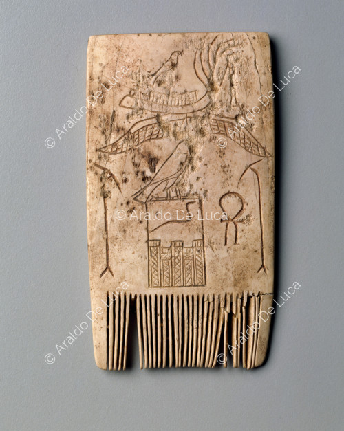 Comb with the name of Djet