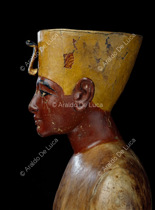 Treasure of Tutankhamun. Pharaoh's dummy