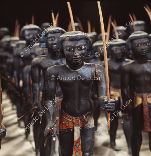 Truppa di arcieri nubiani
