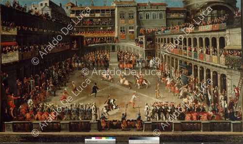 Tournament in the Belvedere Courtyard