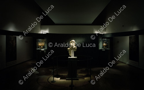 Allestimento della mostra 'Ulisse. Il mito e la memoria'