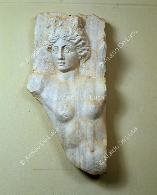 Fragment eines Reliefs mit Venus