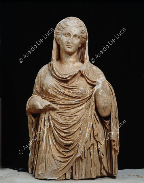 Funerary bust of the goddess Persephone