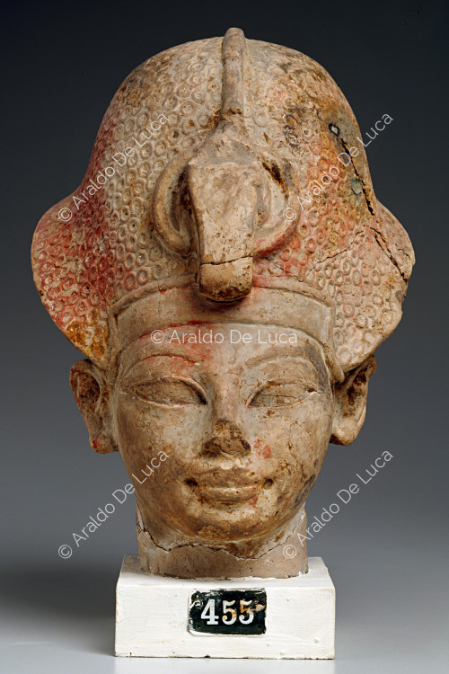 Kopf der Statue von Amenhotep III.