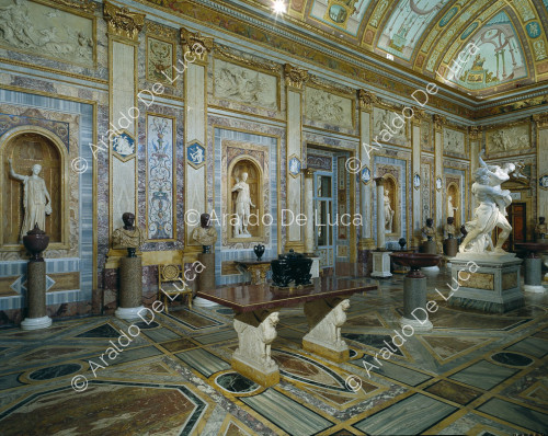 Veduta della sala IV detta Galleria o Sala degli Imperatori