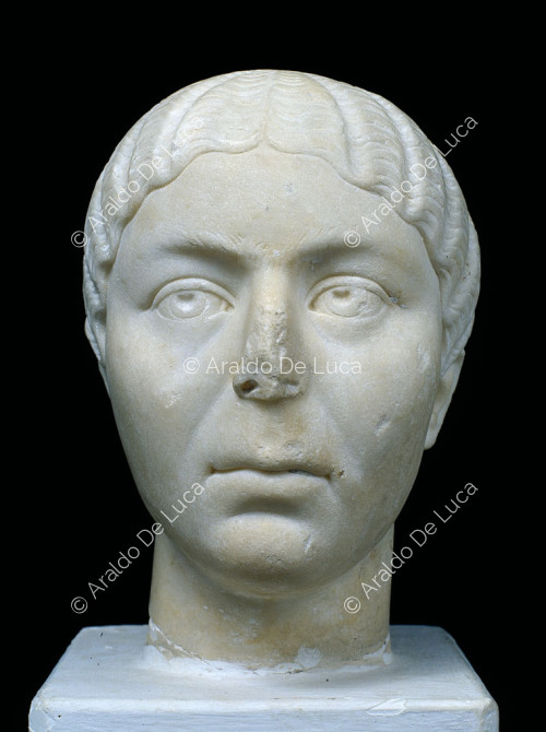 Female bust portrait