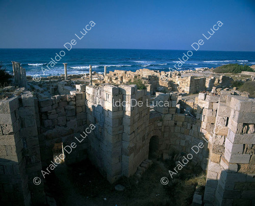 View of the southern part of the Eastern Pier of the Severian Port.