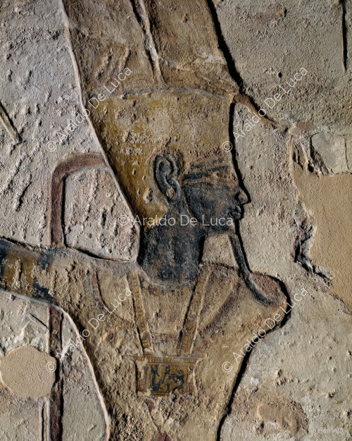Tempio di Ramesse II. La seconda sala decorata con scene religiose e offerte
