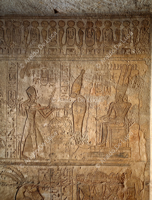 Tempel von Ramses II. Detail der Schlacht von Quadesch