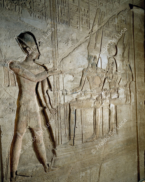 Tempel von Ramses II. Detail der Schlacht von Quadesch