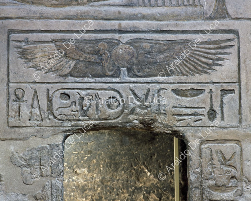 Tempel von Ramses II. Wanddekoration