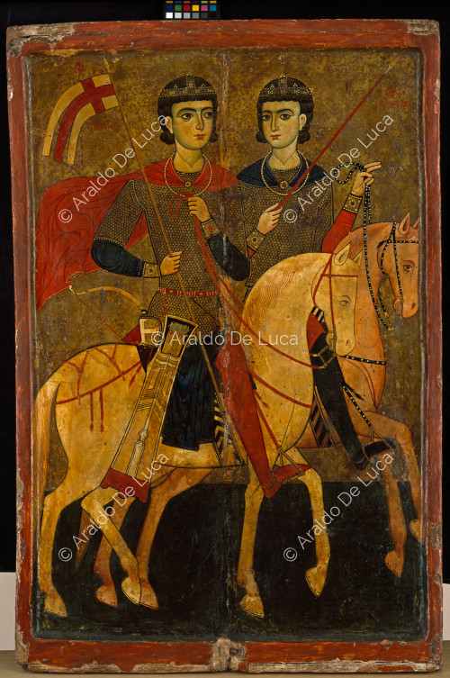 Icon with St. Sergius and St. Bacchus