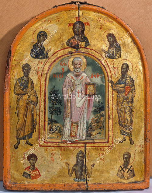 Icona con San Nicola