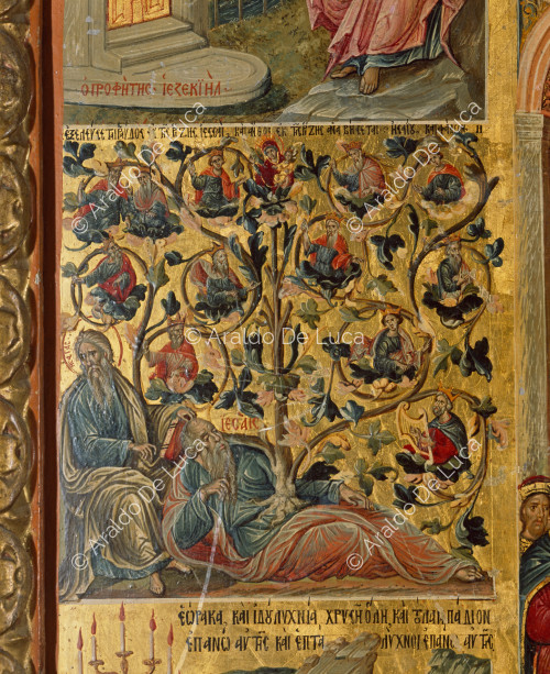 Icon with Revelation of God to Moses