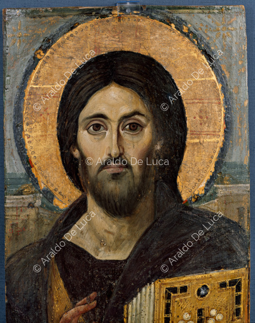 Icona con Cristo Pantocratore