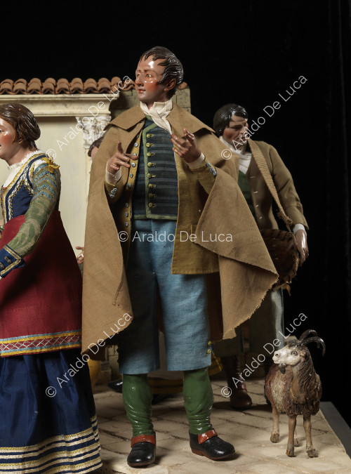 Presepe Reale. Scoglio del Mercato delle Verdure