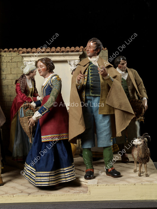 Presepe Reale. Scoglio del Mercato delle Verdure