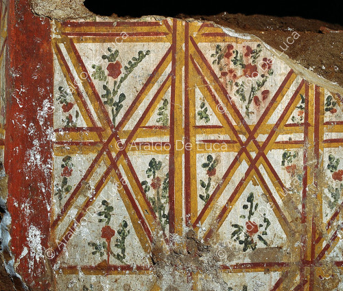 Fragmento de decoración mural
