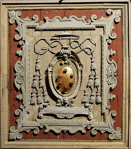 Wappen des Kardinals Ferdinando de' Medici