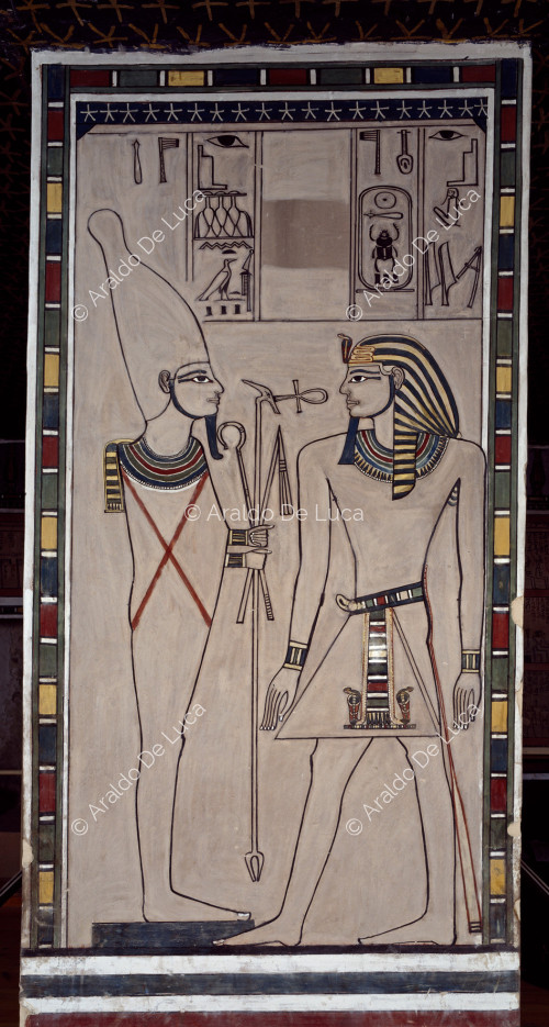 Amenhotep II y Osiride