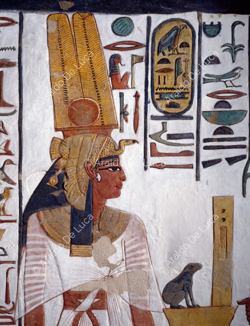Dettaglio della Regina Nefertari 