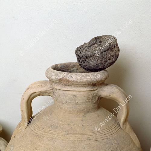 Amphora with stopper