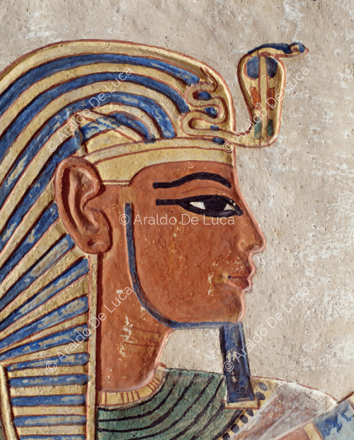 Ramsés III. Detalle