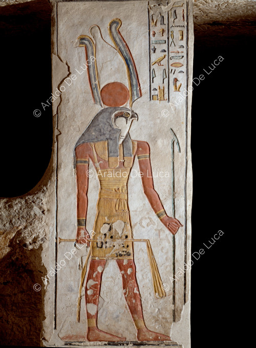 Ptah-Sokar-Osiride riceve la Maat da Ramesse VI