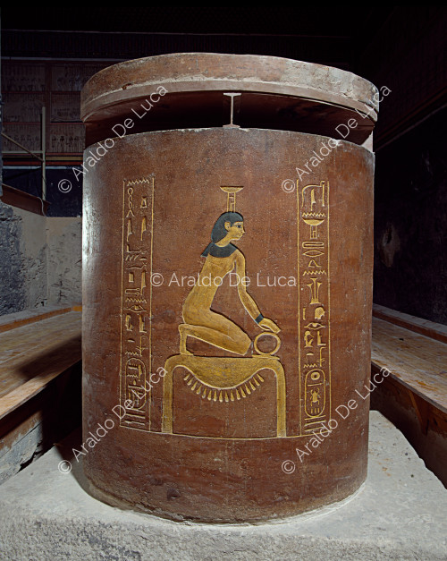 Sarcophage d'Amenhotep II : Neftis